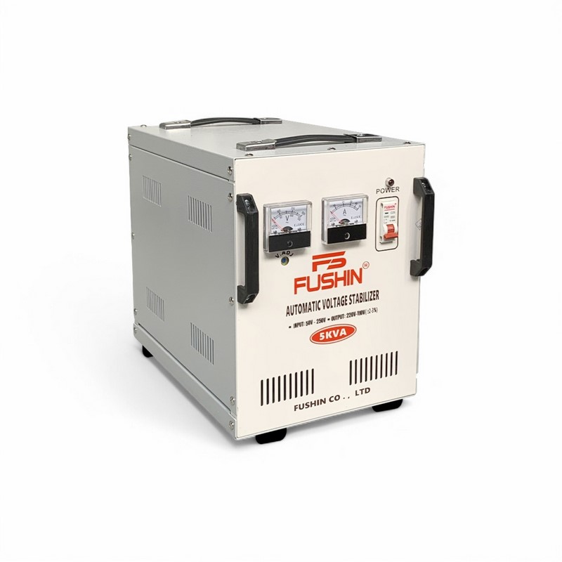 Ổn Áp 1 Pha 3KVA FUSHIN Dải 50V~250V Ra 110V-220V – Hình ảnh sản phẩm thực tế 2
