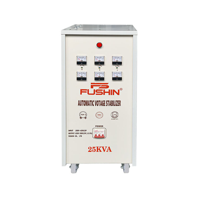 Ổn Áp 3 Pha 25KVA FUSHIN Dải 260V~430V Ra 220V-380V - Hình 1