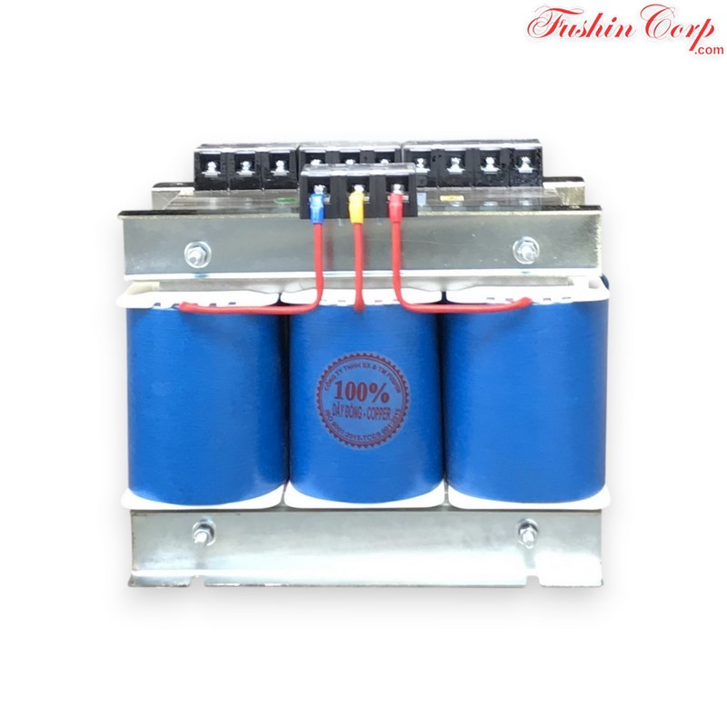 Biến Áp Trần Cách Ly 3 Pha 30KVA FUSHIN Vào 800V RA 380V-400V-420V - Hình 2