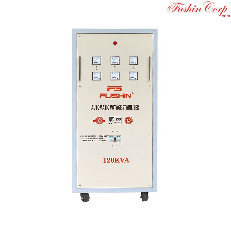 Ổn Áp 3 Pha 120KVA FUSHIN Dải 260V~430V Ra 380V - Hình 1