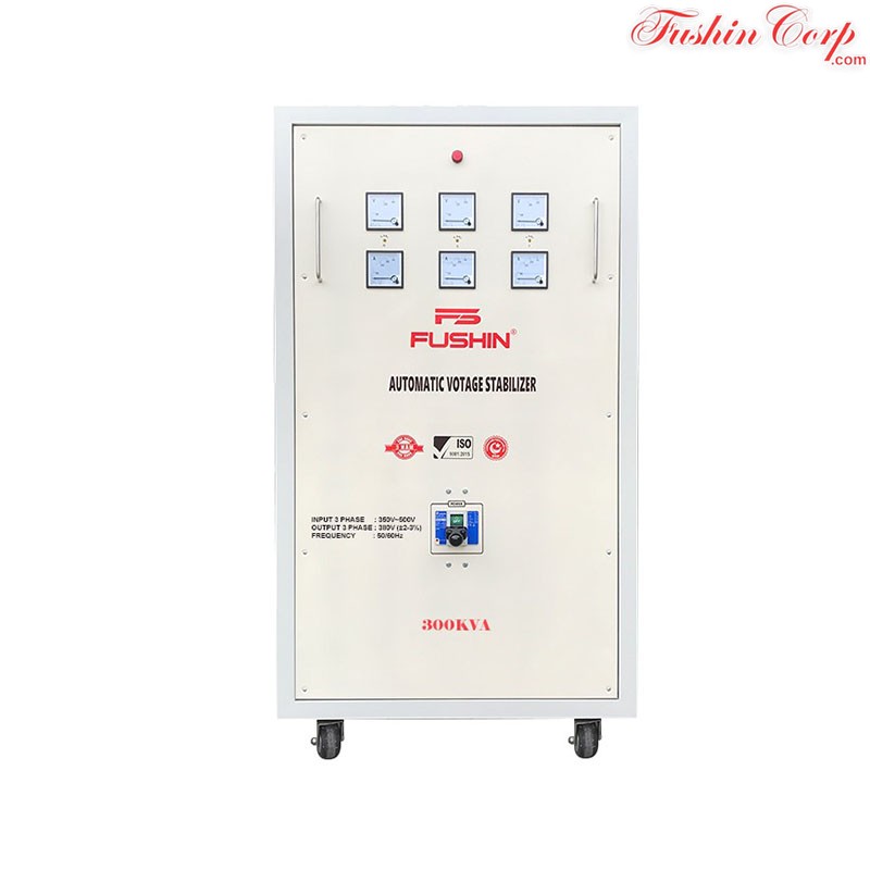 Ổn Áp 3 Pha 300KVA FUSHIN Dải 350V~500V Ra 380V Dành Cho Năng Lượng Mặt Trời - Hình 1
