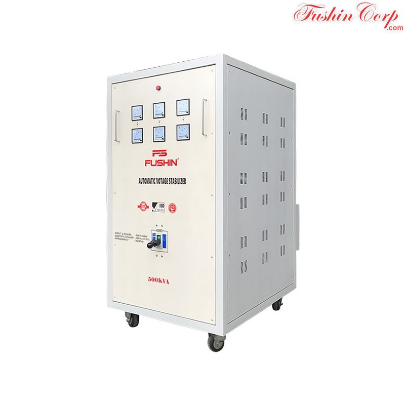 Ổn Áp 3 Pha 500KVA FUSHIN Dải 350V~500V Ra 380V Dành Cho Năng Lượng Mặt Trời - Hình 2