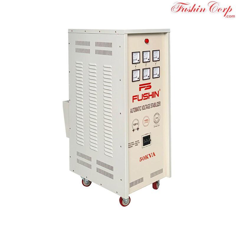 Ổn Áp 3 Pha 50KVA FUSHIN Dải 350V~500V Ra 380V Dành Cho Năng Lượng Mặt Trời - Hình 2