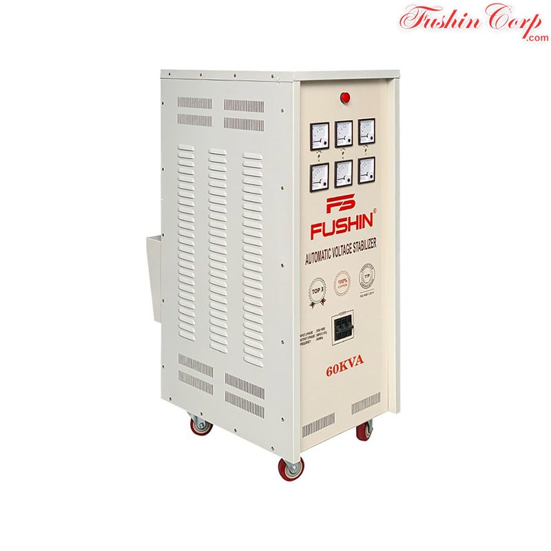 Ổn Áp 3 Pha 60KVA FUSHIN Dải 350V~500V Ra 380V Dành Cho Năng Lượng Mặt Trời - Hình 2