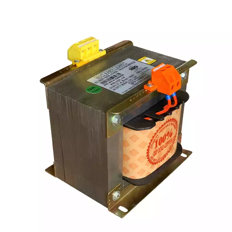 Biến Áp Trần Cách Ly 1 Pha 2.2KVA FUSHIN Vào 380V Ra 220V Dây Đồng - Hình 2