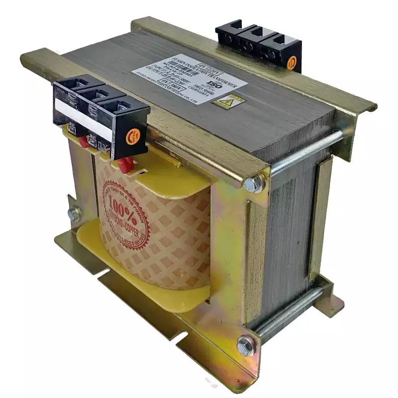 Biến Áp Trần Cách Ly 1 Pha 6.6KVA FUSHIN Vào 380V Ra 220V Dây Đồng - Hình 3