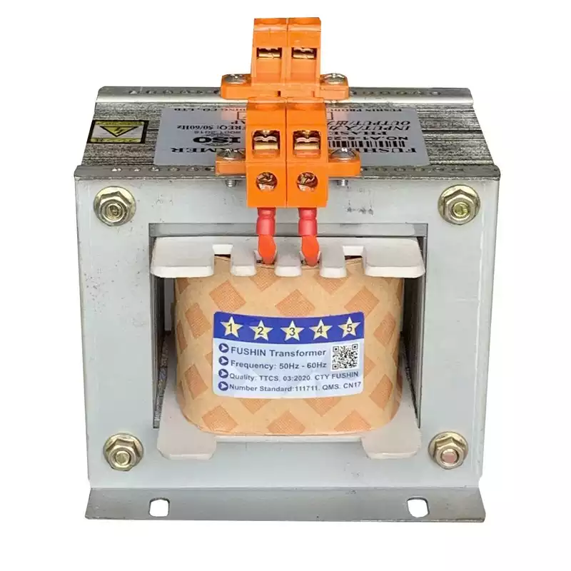 Biến Áp Trần Tự Ngẫu 1 Pha 1.1KVA FUSHIN Vào 380V Ra 220V Dây Đồng - Hình 1