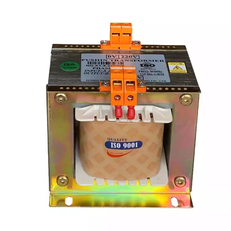 Biến Áp Trần Tự Ngẫu 1 Pha 3.3KVA FUSHIN Vào 380V Ra 220V Dây Đồng - Hình 1