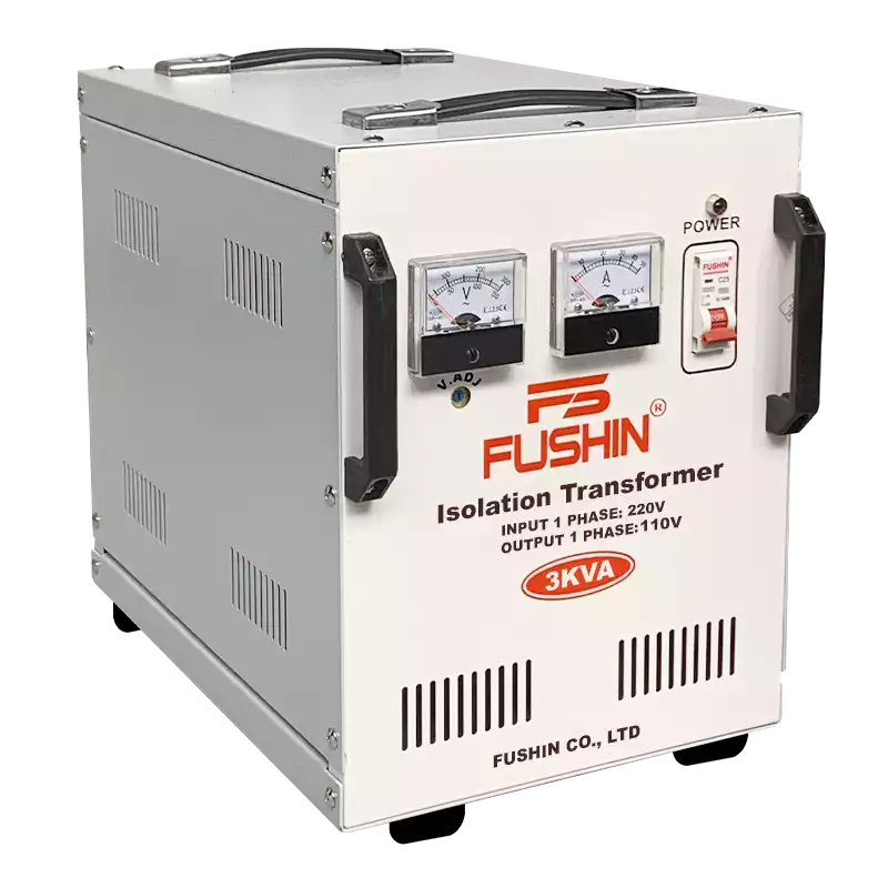 Biến Áp Cách Ly 1 Pha 3KVA FUSHIN Vào 220V Ra 100V Và 110V Thông Dụng - Hình 2
