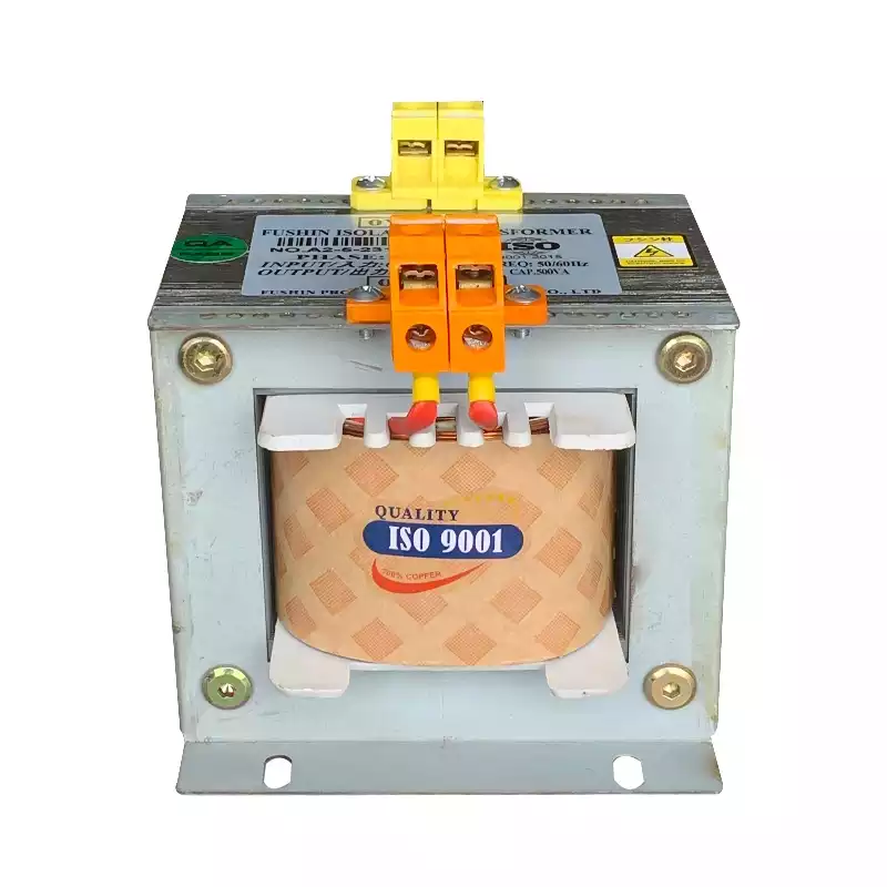 Biến Áp Trần Cách Ly 1 Pha 500VA FUSHIN Vào 380V Ra 220V Dây Đồng - Hình 2
