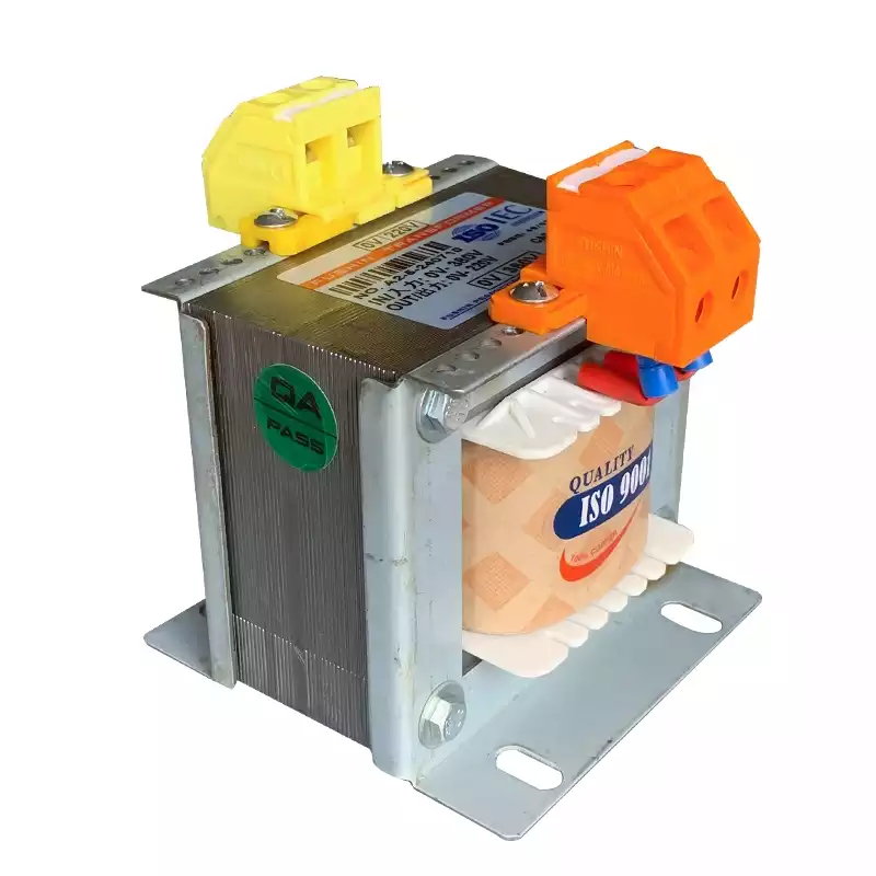Biến Áp Trần Cách Ly 1 Pha 50VA FUSHIN Vào 380V Ra 220V Dây Đồng - Hình 2