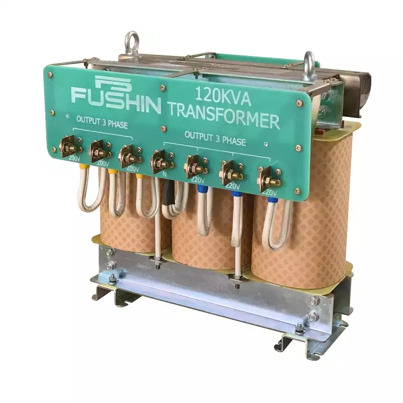 Biến Áp Trần Tự Ngẫu 3 Pha 120KVA FUSHIN Vào 380V Ra 200V-220V Thông Dụng - Hình 2