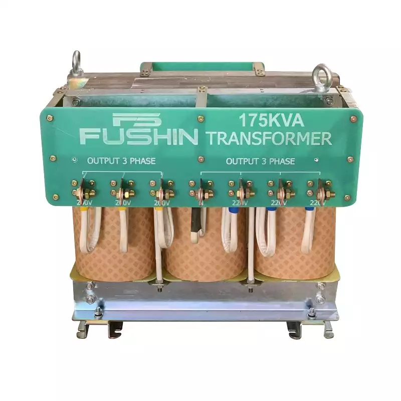 Biến Áp Trần Tự Ngẫu 3 Pha 175KVA FUSHIN Vào 380V Ra 200V-220V Dây Đồng - Hình 1