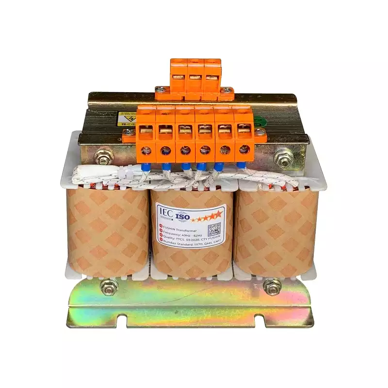 Biến Áp Trần Tự Ngẫu 3 Pha 1KVA FUSHIN Vào 380V Ra 200V-220V Thông Dụng - Hình 4