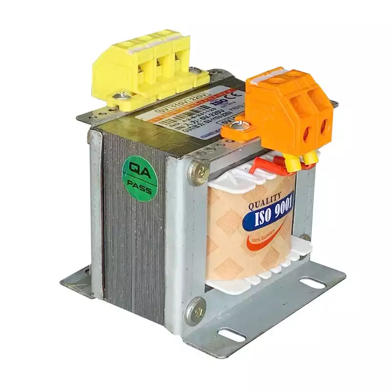 Biến Áp Trần Cách Ly 1 Pha 110VA (0.5A) FUSHIN Vào 220V Ra 110V-220V Dây Đồng - Hình 2