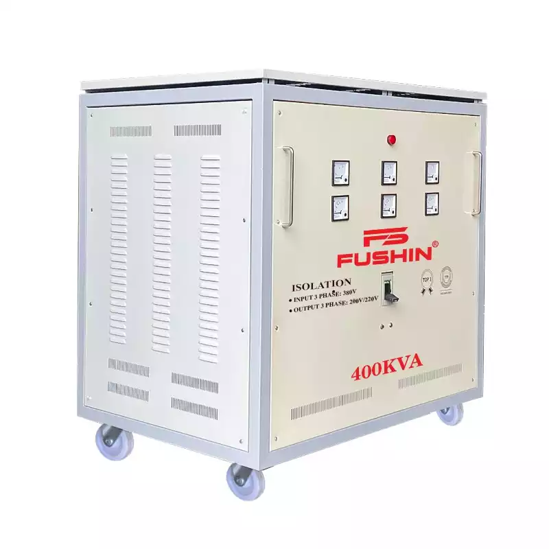Biến Áp Cách Ly 3 Pha 400KVA FUSHIN Vào 380V Ra 200V-220V Thông Dụng - Hình 2
