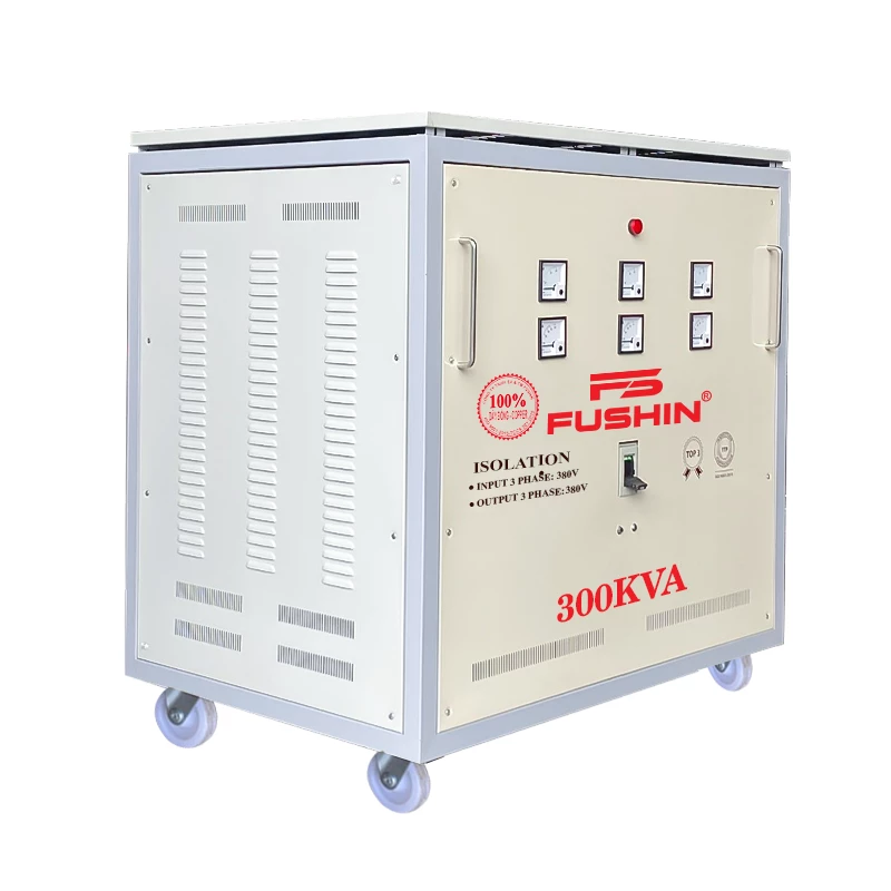 Biến Áp Cách Ly 3 Pha 380V Ra 380V 300KVA FUSHIN Dây Đồng - Hình 2