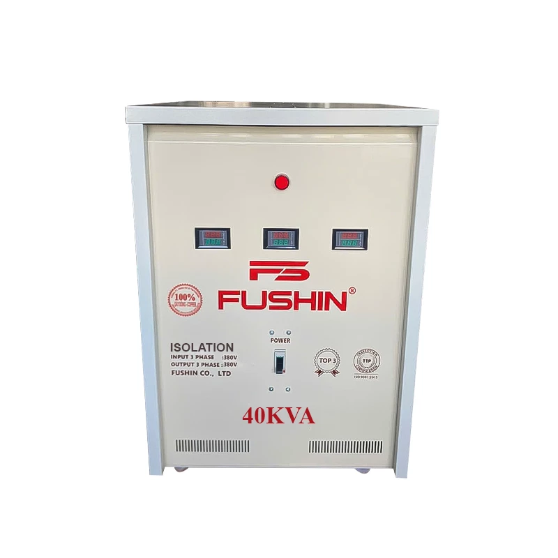 Biến Áp Cách Ly 3 Pha 380V Ra 380V 40KVA FUSHIN Dây Đồng - Hình 1