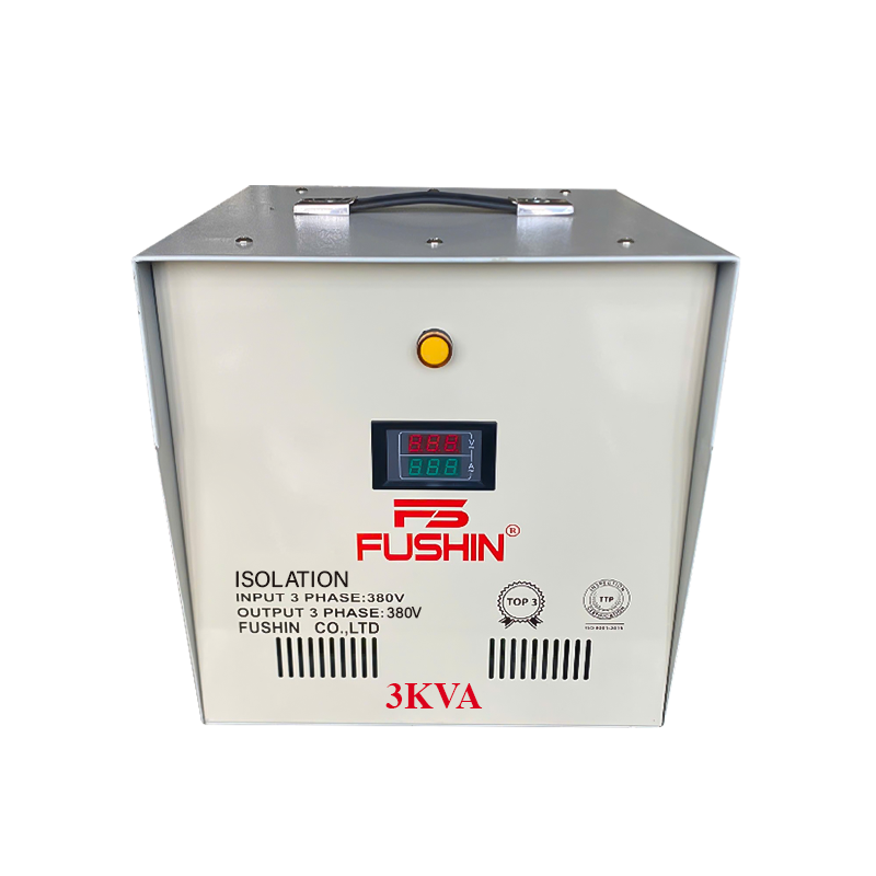 Biến Áp Cách Ly 3 Pha 380V Ra 380V 3KVA FUSHIN Thông Dụng - Hình 1