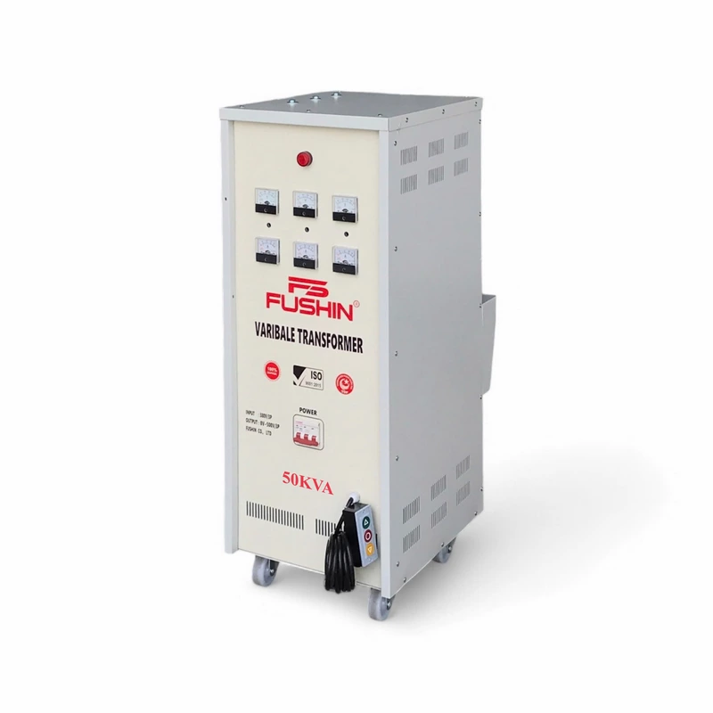 Biến Áp Vô Cấp 3 Pha 50kVA FUSHIN 380V Ra 0V-430V - Hình 2