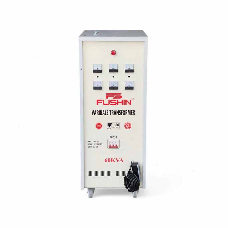 Biến Áp Vô Cấp 3 Pha 60kVA FUSHIN 380V Ra 0V-430V - Hình 1