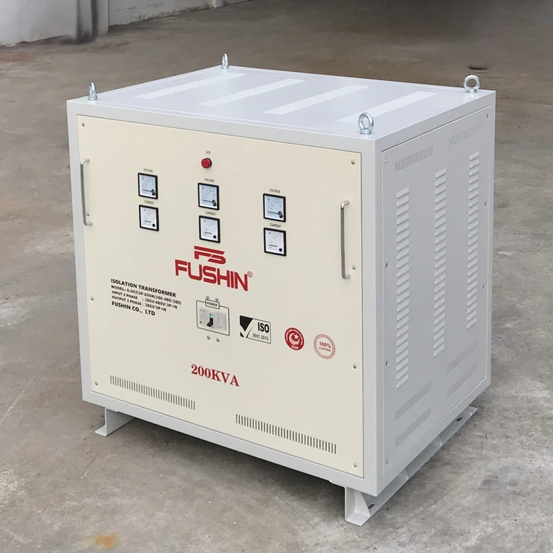Kho hàng biến áp cách ly 3 pha FUSHIN